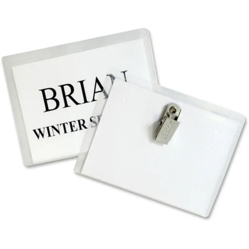 C-Line 95523 Laser/Inkjet Clip Style Badge Holder Kits