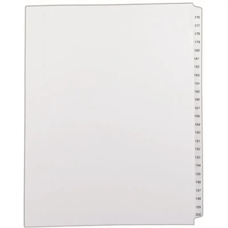 Avery 82190 Allstate Style Collated Legal Dividers