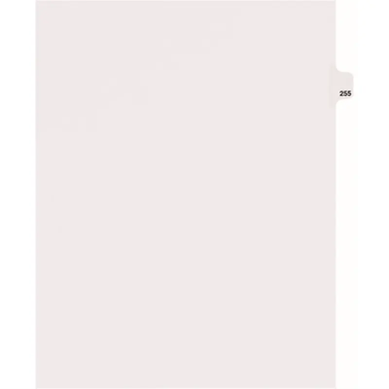 Avery 82471 Side Tab Individual Legal Dividers