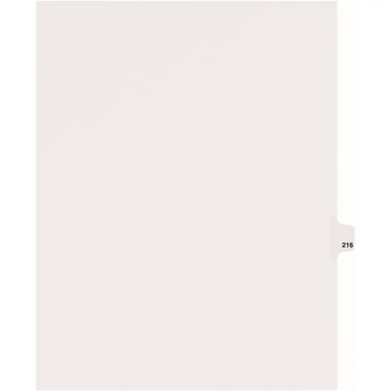 Avery 82432 Side Tab Individual Legal Dividers