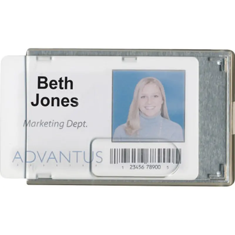 Advantus 76416 RFID Blocking Badge Holder