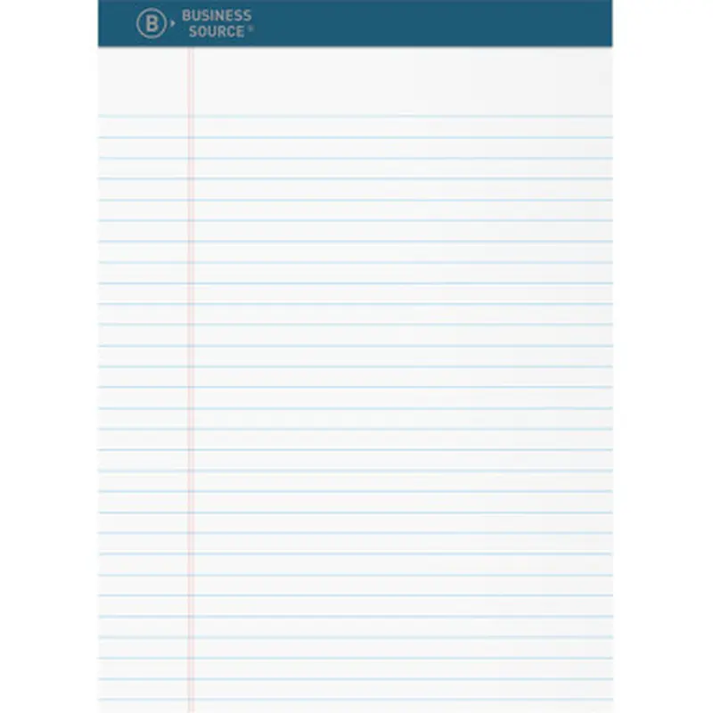 Business Source 03107 8-1/2x11 Premium Writing Pad
