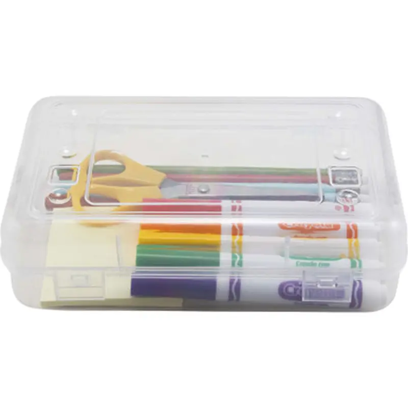 Gem Office Products 34104 Clear Pencil Box