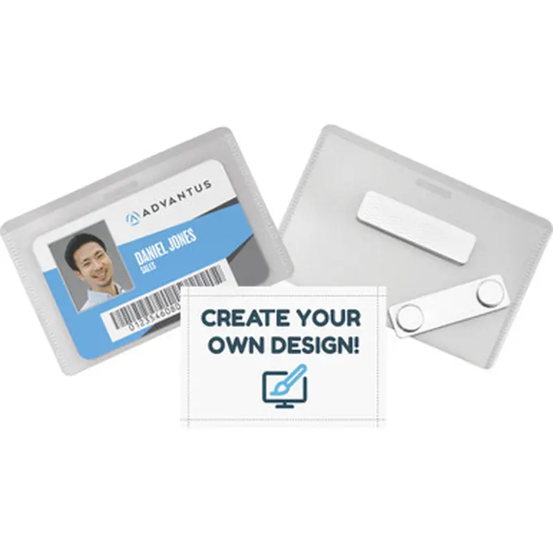 Advantus 97033 DIY Magnetic Name Badge Kit