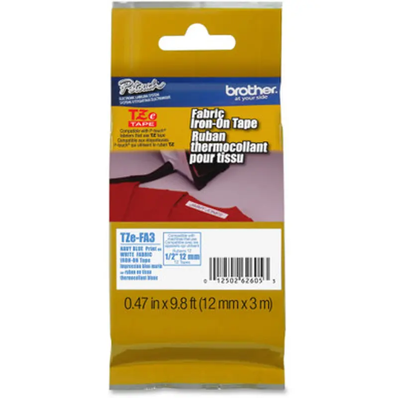 Brother TZEFA3 TZeFA3 Ptouch Iron-On Tape
