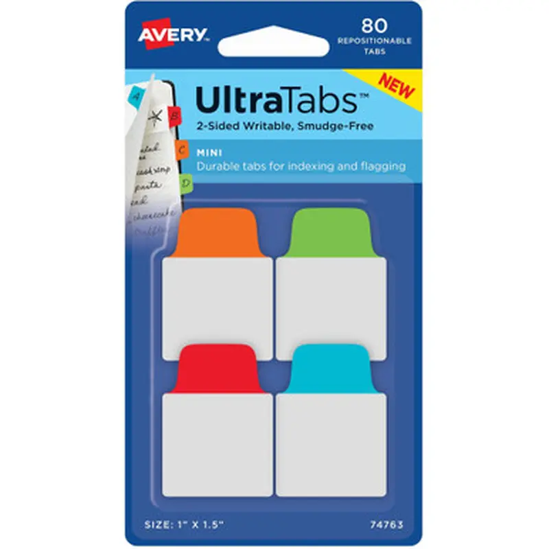 Avery 74763 Mini Ultra Tabs