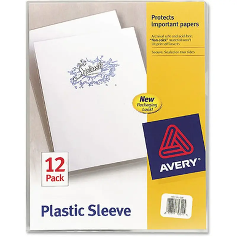 Avery PO11NCR Plastic Sleeves