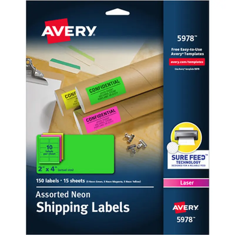 Avery 5978 Shipping Labels