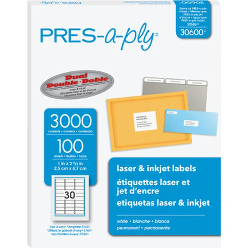 PRES-a-ply 37129 Labels