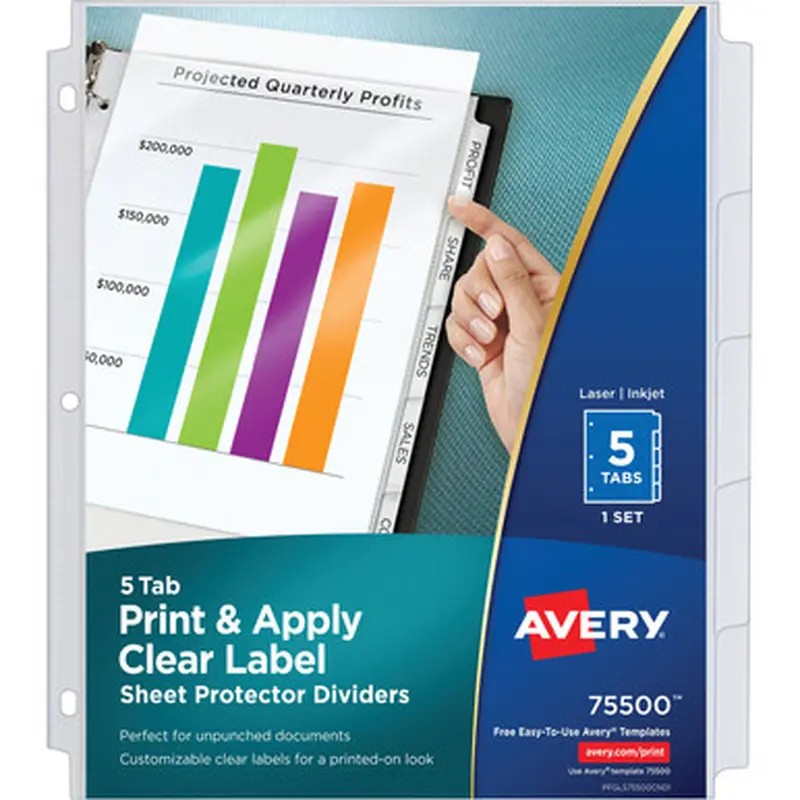 Avery 75500 Index Maker Index Divider