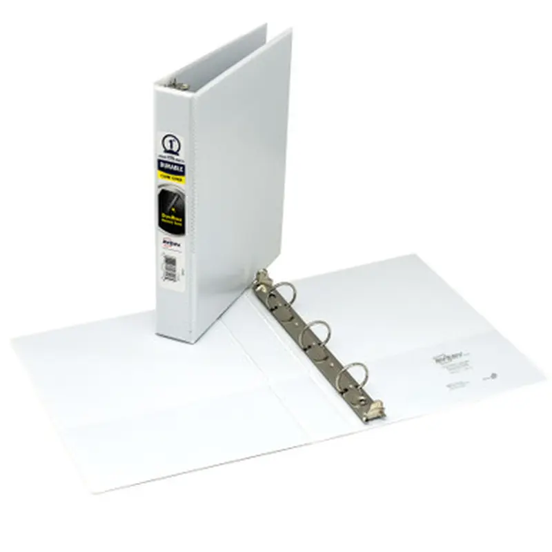 Avery 17116 Durable Mini 3 Ring View Binder, 5-1/2 x 8-1/2&quot, Round Ring, 1&quot Capacity
