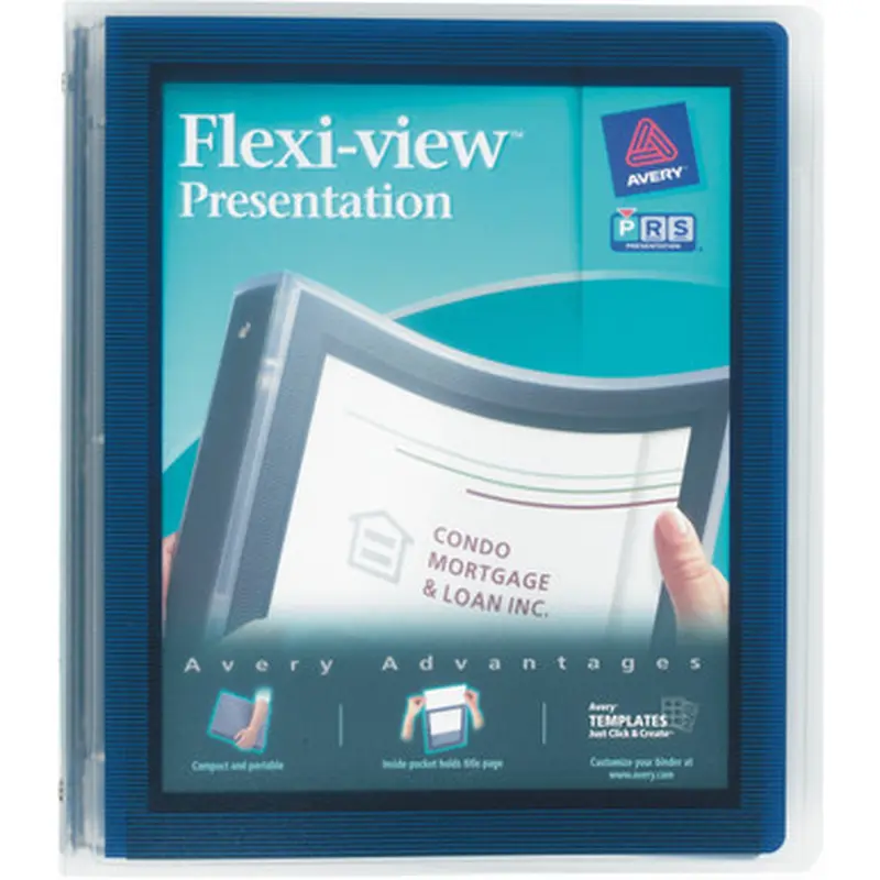 Avery 17685 Flexi-View 3 Ring Binder