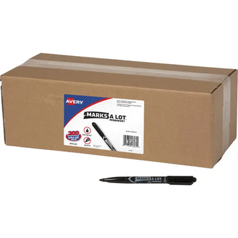 Avery 29850 Marks-A-Lot Value Pack Pen-Style Permanent Markers