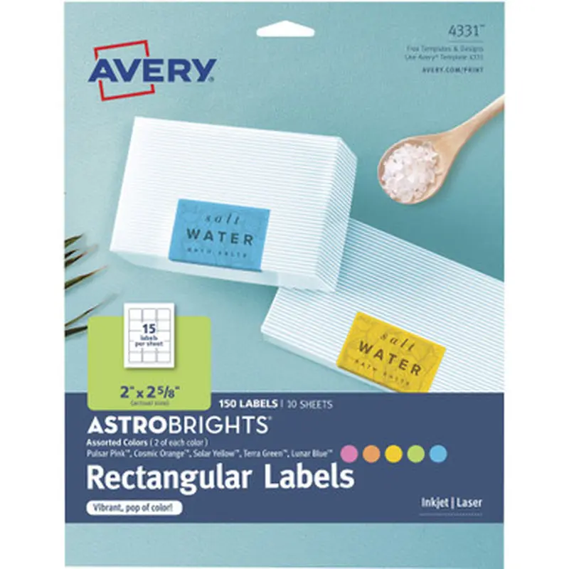 Avery 4331 Easy Peel Multipurpose Label