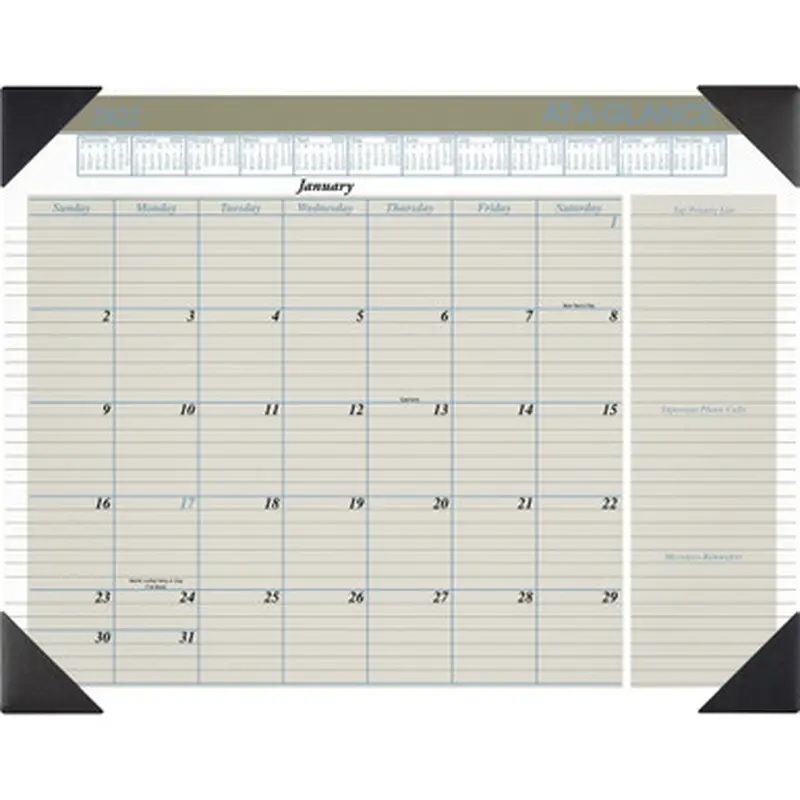 At-A-Glance HT1500 AT-A-GLANCE Executive Desk Pad 2023