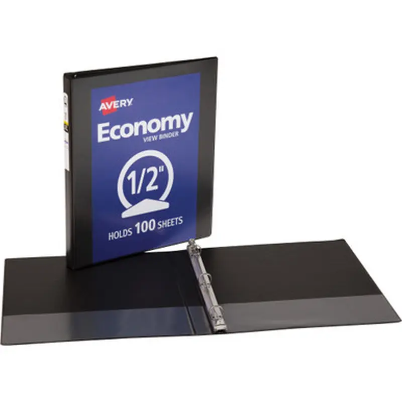Avery CV11-05-BK Economy View Binder