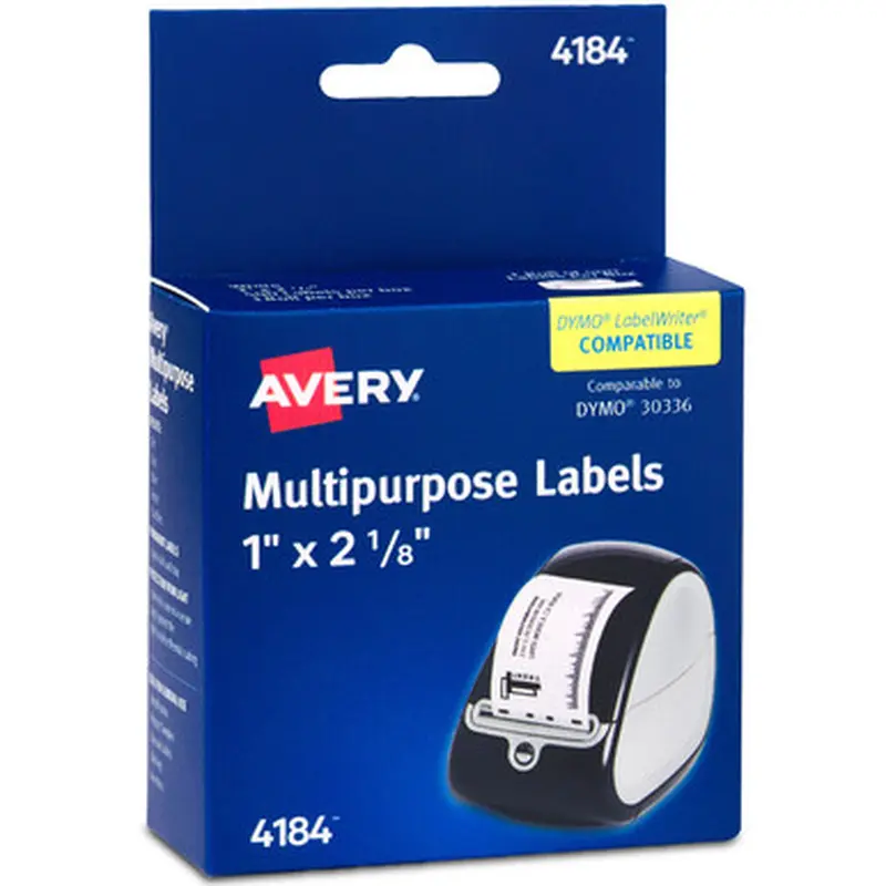 Avery 04184 Direct Thermal Roll Labels