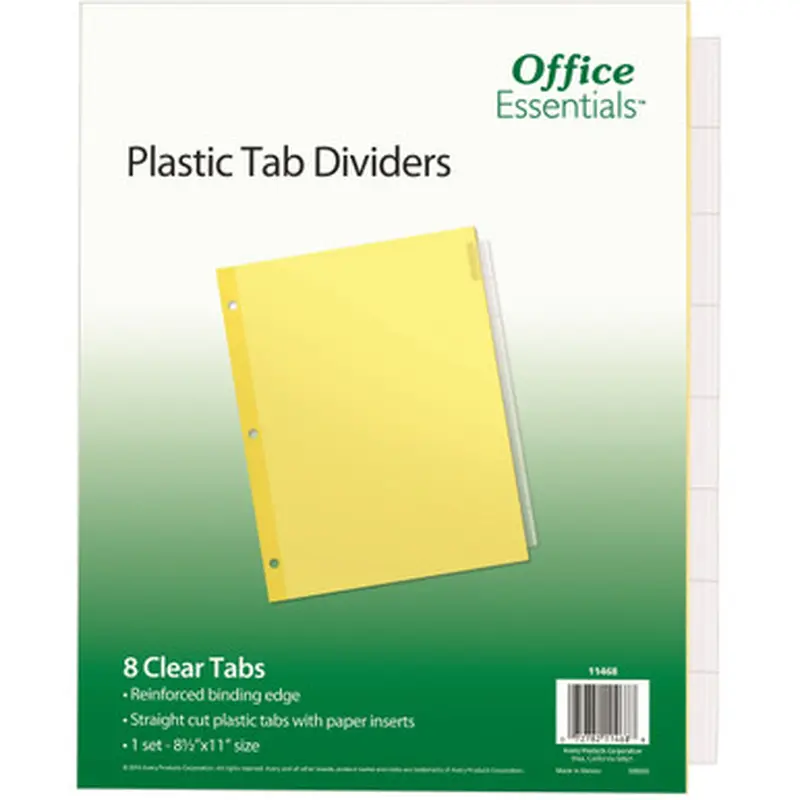 Avery 11468 Office Essentials Insertable Dividers