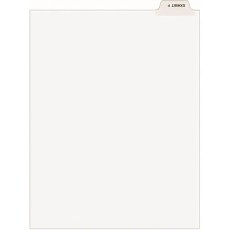 Avery 11945 Individual Bottom Tab Legal Dividers