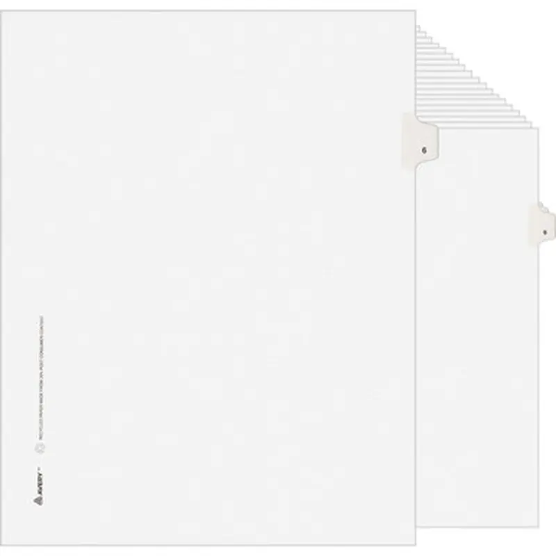 Avery LGLTS6 Individual Legal Exhibit Dividers - Avery Style - Unpunched
