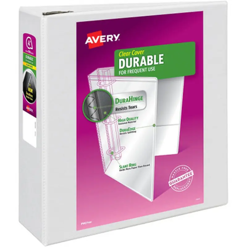Avery 09801 Durable View 3 Ring Binder