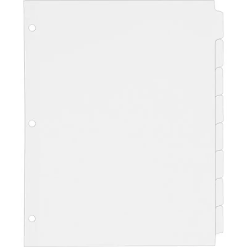 Avery WT2138 Plain Tab Write-On Dividers