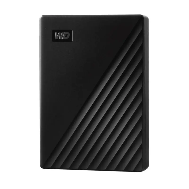 (LS)Western Digital My Passport 5TB USB 3.0 2.5' Portable External Hard Drive - 256-bit AES Encryption Slim Light Durable Shock Proof Black Plug & Pla