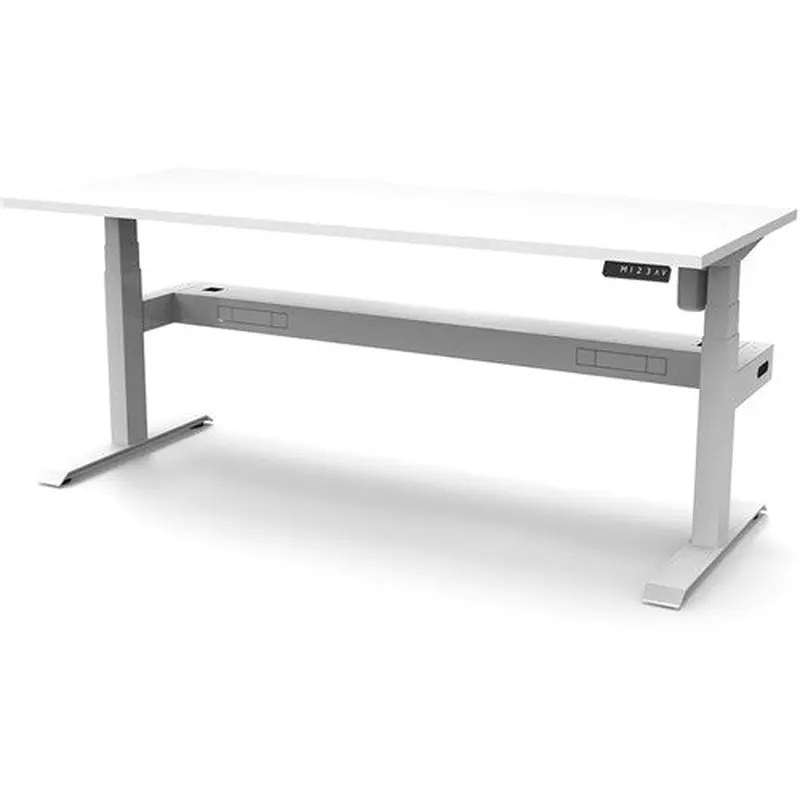 Rapidline Boost Light Single Sided Workstation   Tray 1500W x 750D x 1270mmH White/White