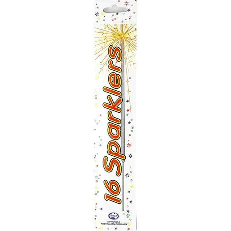 Alpen Sparklers 25cm Pack Of 16