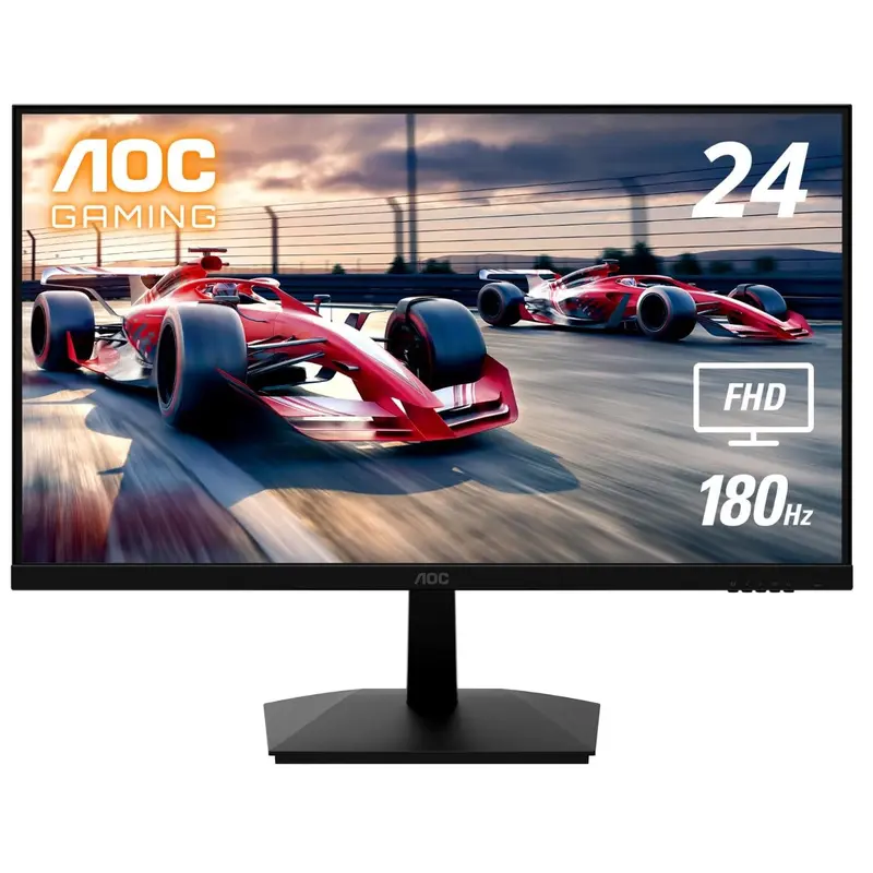 AOC 23.8' 24G15N 180hz, 1ms, FHD 1080,  HDR Mode, AdaptiveSync VA, 300 Cd/m2, HDMI 2.0, Display Port 1.4. Gaming Monitor (LS)