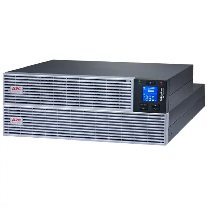 APC Easy UPS On-Line, 3kVA, Lithium-ion, Rack/Tower 4U, 230V, 6 IEC C13   1 IEC C19 outlets, Intelligent Card Slot, Extended runtime, W/ rail kit