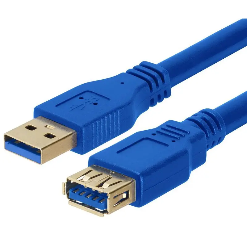 Astrotek USB 3.0 Extension Cable 2m - Type A Male to Type A Female Blue Colour
