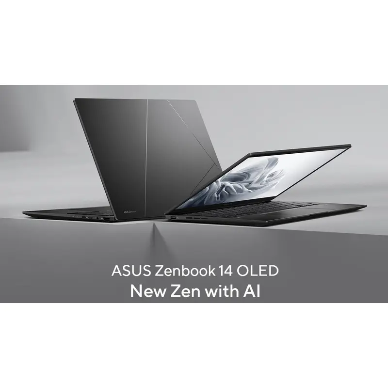 ASUS ZenBook 14 14' 3K OLED AMD Ryzen R7-8840HS   Ryzen AI, 16GB DDR5 1TB  Windows 11 Home Radeon Graphics ErgoSense KB Touchpad 180 Hinge 1.2kg 1yr