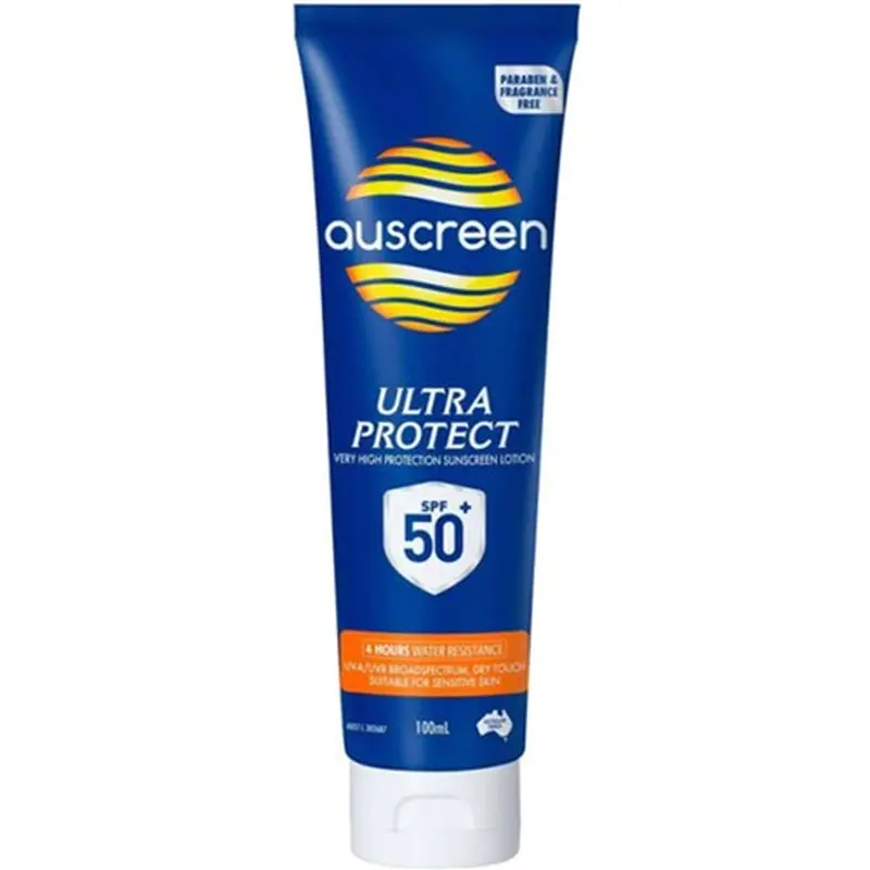 Auscreen Ultra Protect SPF 50  Sunscreen 100ml Tube