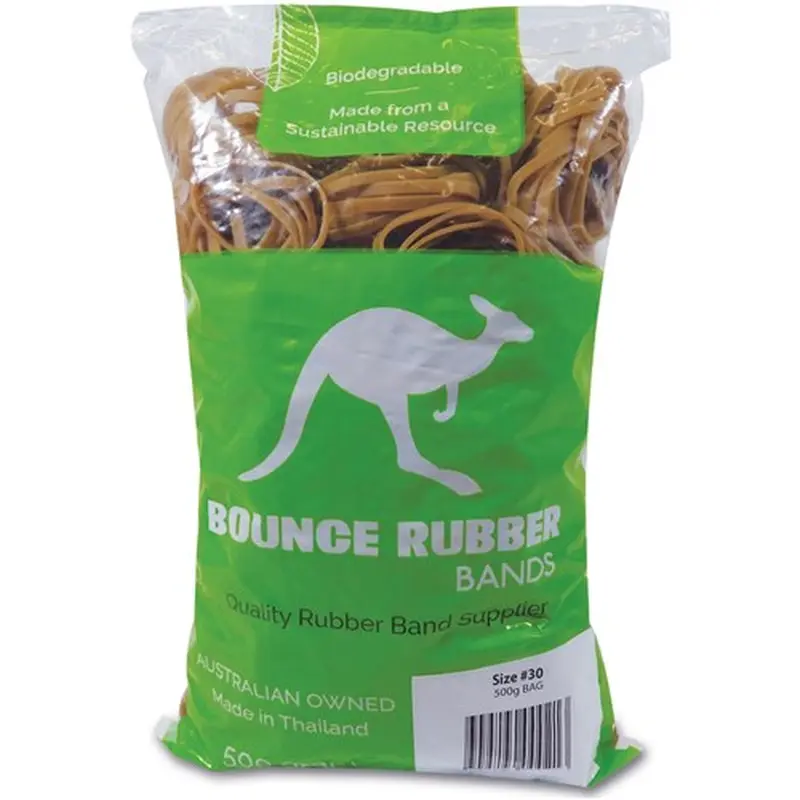 Bounce Rubber Bands Size 30 Bag 500gm