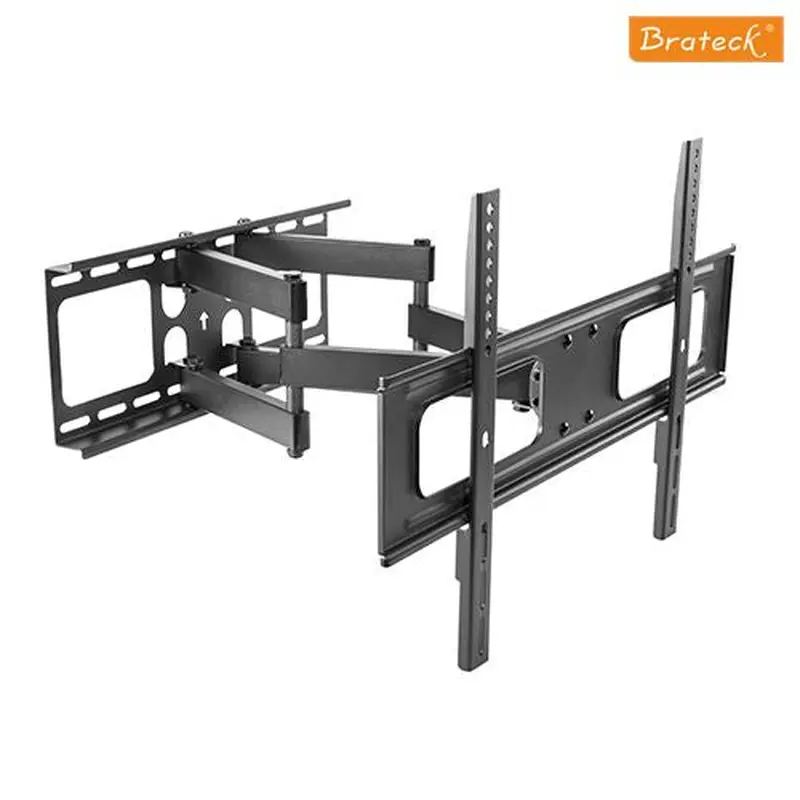 Brateck Economy Solid Full Motion TV Wall Mount for 37'-70' Up to 50kgLED, LCD Flat Panel TVs, Fit Curved TV, 510x660x430mm