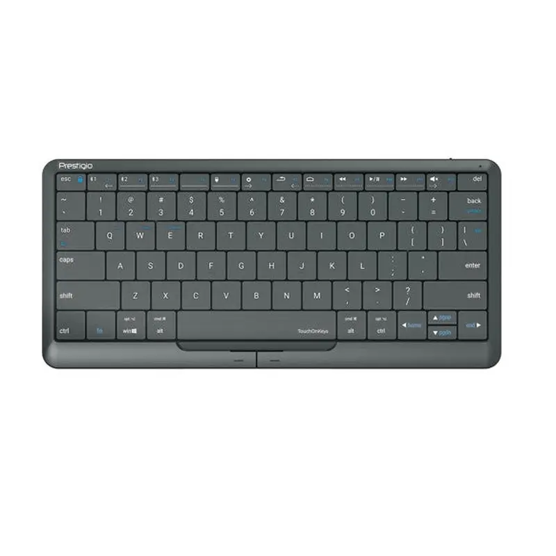 Clevetura Prestigio PSKEY2, Click&Touch 2, Huge Invisible Touchpad On Keys, Familiar Gestures, Adjustable the Touchpad Area, Press to Type