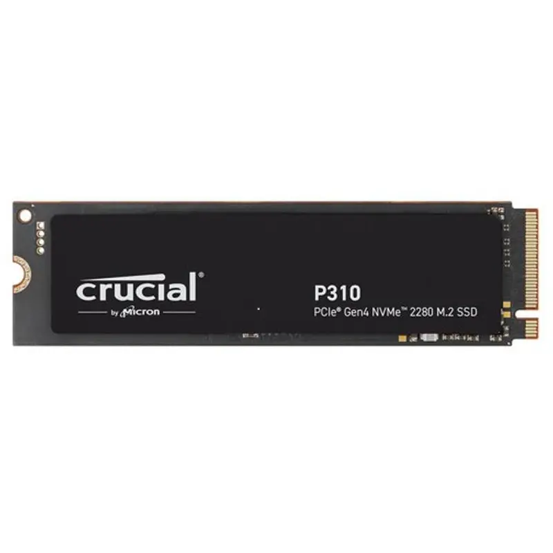 Crucial P310 500GB Gen4 2280 NVMe SSD 6600/3500 MB/s R/W 110TBW 520K/890K IOPS 1.5M hrs MTTF Full-Drive Encryption M.2 PCIe4 5yrs