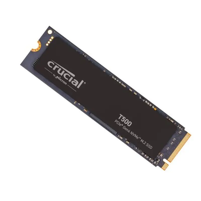 Crucial T500 1TB Gen4 NVMe SSD - 7300/6800 MB/s R/W 600TBW 1440K IOPs 1.5M hrs MTTF Acronis True Image Adobe Creative Cloud for PS5 ~MZ-V8P1T0BW