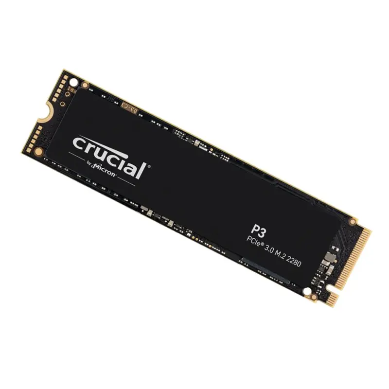 Crucial P3 1TB Gen3 NVMe SSD 3500/3000 MB/s R/W 220TBW 650K/700K IOPS 1.5M hrs MTTF Full-Drive Encryption M.2 PCIe3 5yrs ~CT1000P3PSSD8