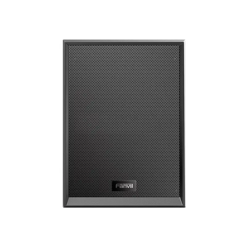 Fanvil A212 Wall-mounted Speaker, Black, Excellent sound quality: Support HD intercom Flexible integration: Support standard SIP protocol 2 SIP lines