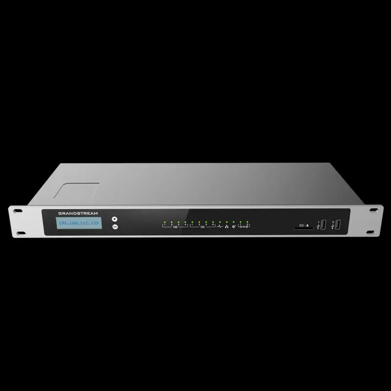 Grandstream UCM6304 IP PBX Supporting 4x FXO, 4x FXS Ports, 1000 Users, Supports Full-Band Opus Voice Codec, H.264/H.263/ H.263 /H.265/VP8 Video Code