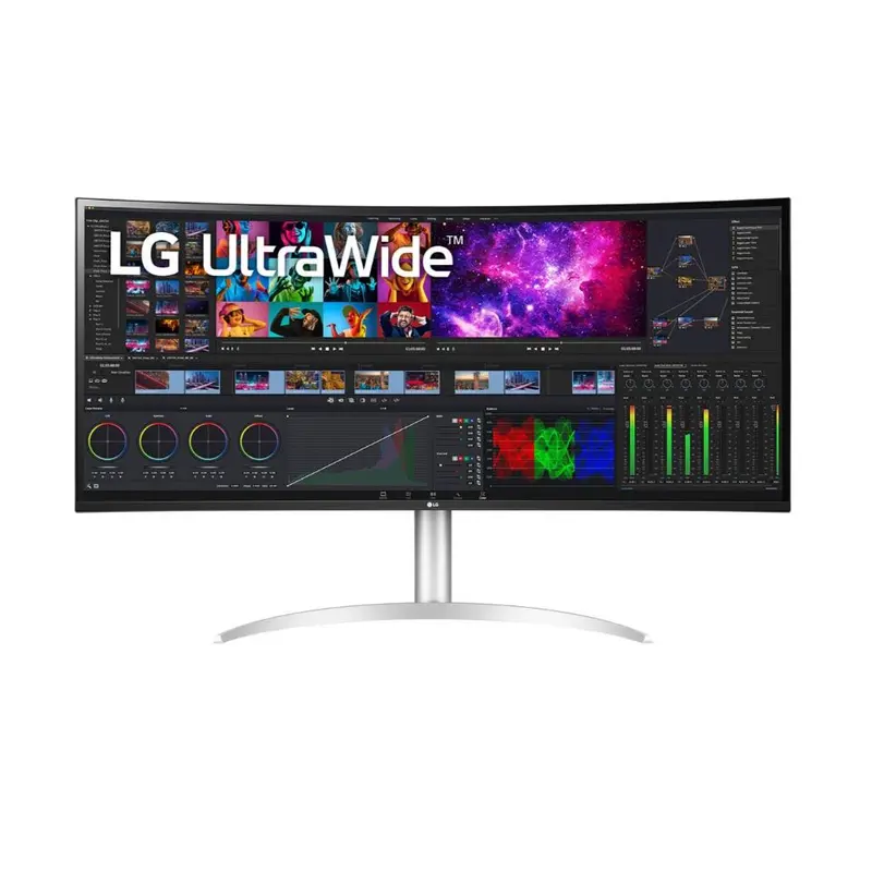LG 39.7'' Nano-IPS 5K Curved UltraWide 5K & 2K (5120 x 2160) HDR10, Thunderbolt 4, DP, HDMI, USB 3.0 Hub. Supreme Professional Monitor (LS)