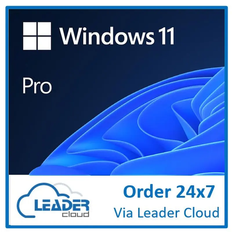 Microsoft ESD Windows 11 Professional (ESD) Electronic License throu CSP - No Refund. (Available through Leader Cloud)