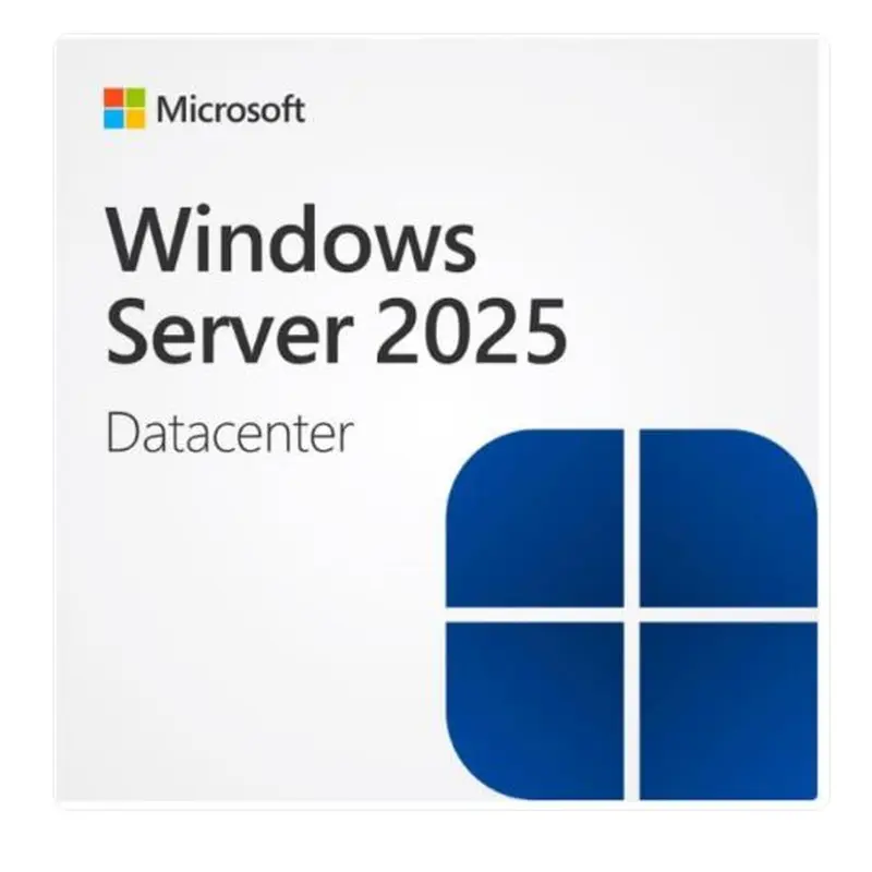 Microsoft Windows Server Datacenter 2025 64Bit English 1pk DSP OEI DVD 16 Core. No Refund
