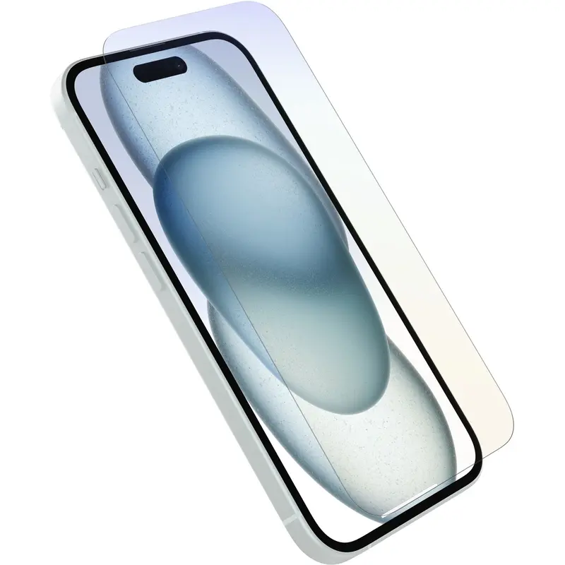 OtterBox Premium Pro Glass Anti-Blue Light Apple iPhone 16 (6.1') Screen Protector Clear - (77-96199), DROP  6ft Protection, 2 Years Warranty