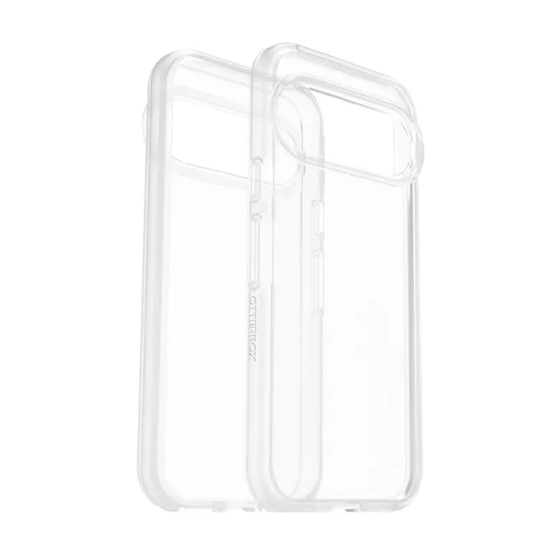 OtterBox React Google Pixel 9/Pixel 9 Pro (6.3') Case Clear - (77-95612), DROP  Military Standard, Raised Edges, Hard Case, 7 Years Warranty