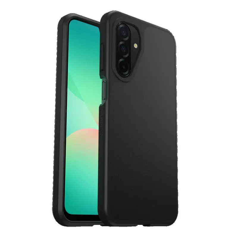 OtterBox React Samsung Galaxy A26 5G (6.7') Case Black - (77-97662), Antimicrobial, DROP  Military Standard, Raised Edges, Hard Case, 7 Years Warranty