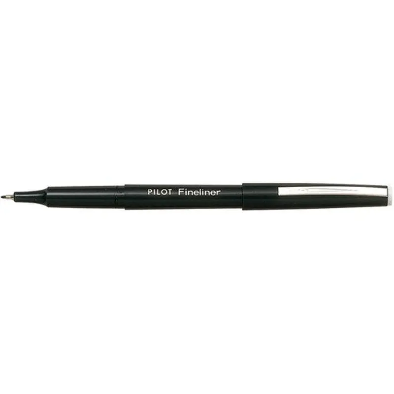 Pilot SW-PPF Fineliner Pen Fine 0.4mm Black BOX12