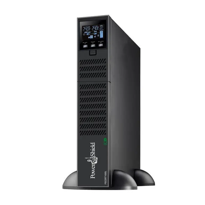 PowerShield Centurion RT 1000VA Long Run Model - 10 Amp, True On-Line Double Conversion Rack/Tower UPS, 4 AUS sockets